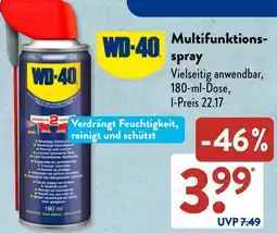 Aldi Süd WD-40 Multifunktionsspray Angebot