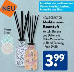 Aldi Süd HOME CREATION Mediterraner Raumduft Angebot