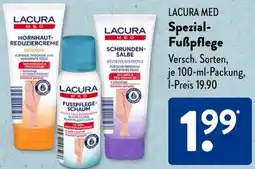 Aldi Süd LACURA MED Spezial Fußpflege Angebot