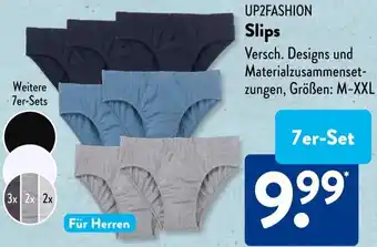 Aldi Süd UP2FASHION Slips Angebot