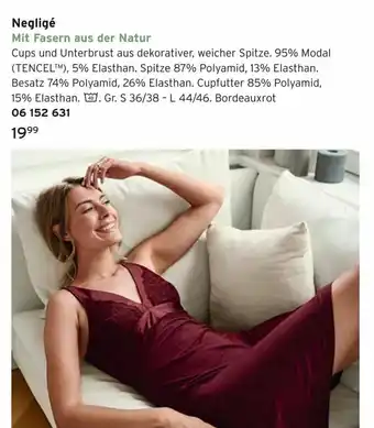 Tchibo Negligé Angebot