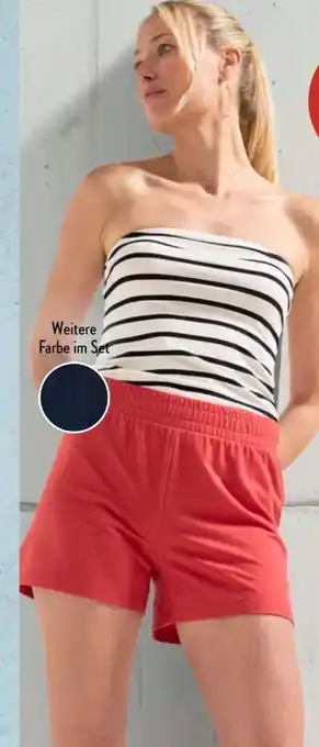 Aldi Süd Up2Fashion Damen Basics Sweatshorts Angebot