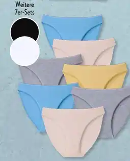 Aldi Süd Up2Fashion Damen Slips 7er-Set Angebot