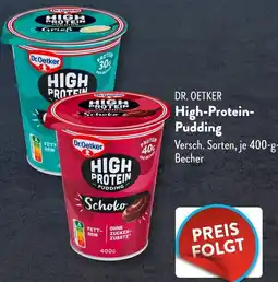 Aldi Süd DR. OETKER High-Protein Pudding Angebot