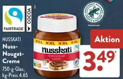 Aldi Süd NUSSKATI Nuss Nougat Creme Angebot