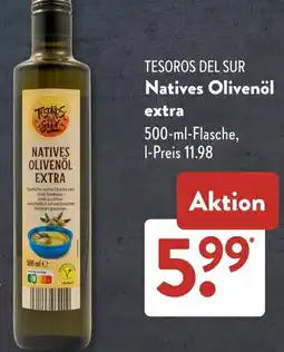 Aldi Süd TESOROS DEL SUR Natives Olivenöl extra Angebot