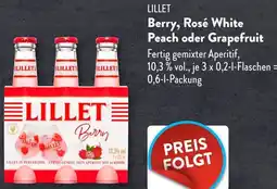 Aldi Süd LILLET Berry, Rosé White Peach oder Grapefruit Angebot