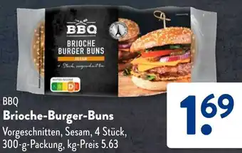 Aldi Süd BBQ Brioche-Burger-Buns Angebot