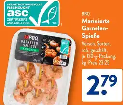 Aldi Süd BBQ Marinierte Garnelen Spieße Angebot