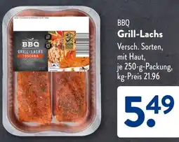 Aldi Süd BBQ Grill-Lachs Angebot