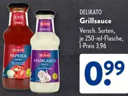 Aldi Süd DELIKATO Grillsauce Angebot