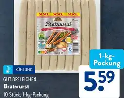 Aldi Süd GUT DREI EICHEN Bratwurst Angebot