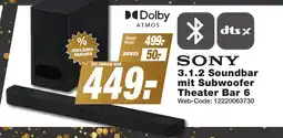 K+B Expert SONY 3.1.2 Soundbar mit Subwoofer Theater Bar 6 Angebot