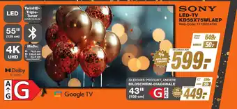 K+B Expert SONY LED-TV KD55X75WLAEP Angebot