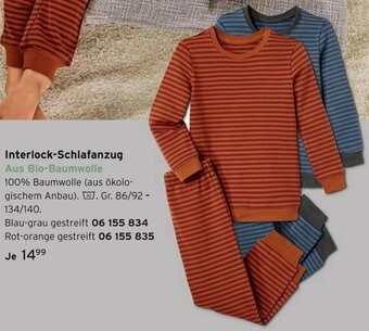 Tchibo Interlock Schlafanzug Angebot