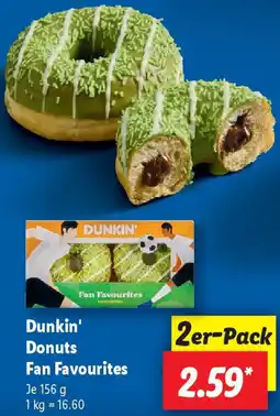 Lidl Dunkin Donuts Fan Favourites Angebot