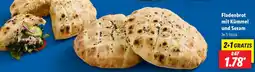 Lidl Fladenbrot mit Kümmel und Sesam Angebot