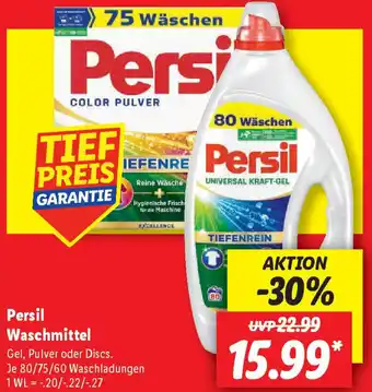 Lidl Persil Waschmittel Angebot