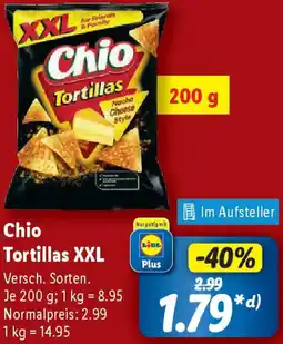 Lidl Chio Tortillas XXL Angebot