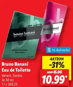 Lidl Bruno Banani Eau de Toilette Angebot