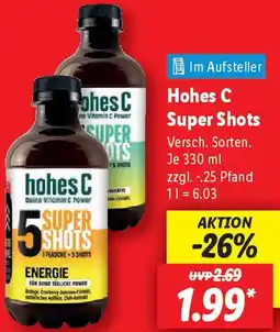 Lidl Hohes C Super Shots Angebot