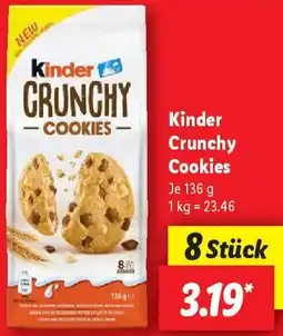 Lidl Kinder Crunchy Cookies Angebot