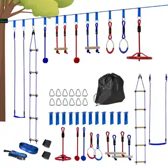 Netto Marken-Discount AIYAPLAY Ninja Slackline-Set Polyester, Kunststoff Angebot