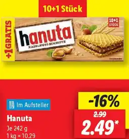 Lidl Hanuta Angebot