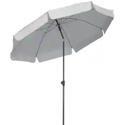 toom Baumarkt Schneider Sonnenschirm 'Aquila' silbergrau Ø 250 cm Angebot