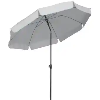 toom Baumarkt Schneider Sonnenschirm 'Aquila' silbergrau Ø 250 cm Angebot