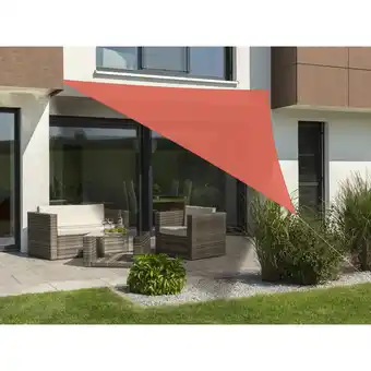 toom Baumarkt Schneider Dreiecksonnensegel 'Teneriffa' terracotta 500 x 500 x 500 cm Angebot