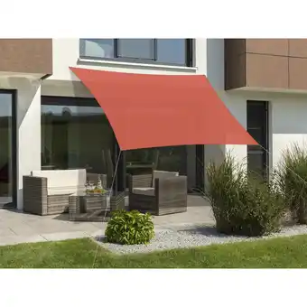 toom Baumarkt Schneider Sonnensegel 'Teneriffa' terracotta 360 x 360 cm Angebot