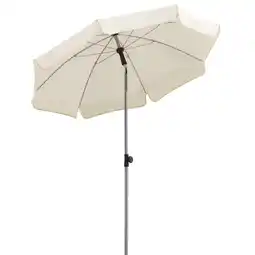 toom Baumarkt Schneider Sonnenschirm 'Locarno' naturfarben Ø 150 cm Angebot