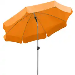 toom Baumarkt Schneider Sonnenschirm 'Locarno' mandarine Ø 200 cm Angebot