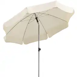 toom Baumarkt Schneider Sonnenschirm 'Locarno' naturfarben Ø 200 cm Angebot