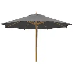 toom Baumarkt Schneider Marktschirm 'Malaga' anthrazit Ø 300 cm Angebot