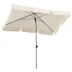 toom Baumarkt Schneider Rechteckschirm 'Locarno' naturfarben 180 x 120 cm Angebot