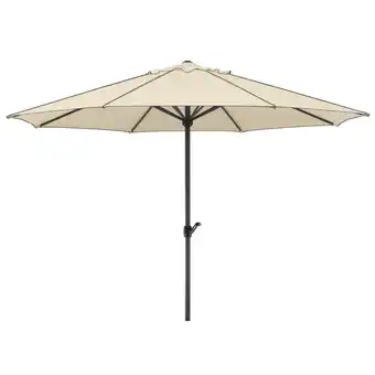 toom Baumarkt Schneider Marktschirm 'Adria' naturfarben Ø 350 cm Angebot