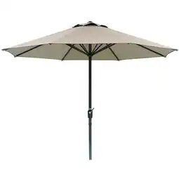 toom Baumarkt Schneider Marktschirm 'Korsika' naturfarben Ø 320 cm Angebot
