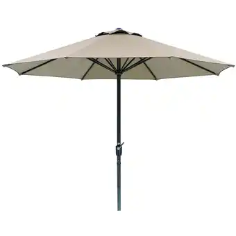 toom Baumarkt Schneider Marktschirm 'Korsika' naturfarben Ø 320 cm Angebot