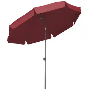toom Baumarkt Schneider Sonnenschirm 'Aquila' dunkelrot Ø 200 cm Angebot