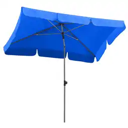 toom Baumarkt Schneider Rechteckschirm 'Locarno' royalblau 180 x 120 cm Angebot