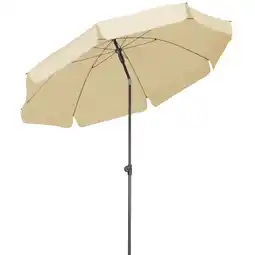 toom Baumarkt Schneider Sonnenschirm 'Aquila' naturfarben Ø 250 cm Angebot