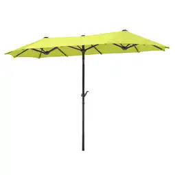 toom Baumarkt Schneider Rechteckschirm 'Salerno' apfelgrün 300 x 150 cm Angebot