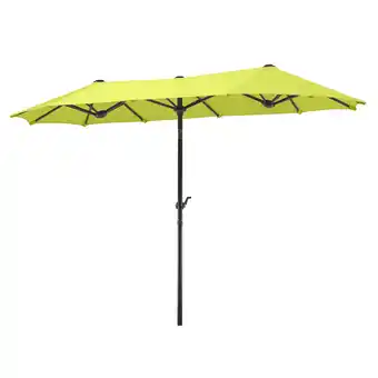 toom Baumarkt Schneider Rechteckschirm 'Salerno' apfelgrün 300 x 150 cm Angebot