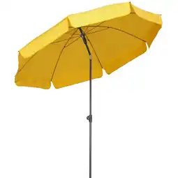 toom Baumarkt Schneider Sonnenschirm 'Aquila' goldgelb Ø 250 cm Angebot