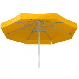 toom Baumarkt Schneider Marktschirm 'Jumbo' goldgelb Ø 400 cm Angebot