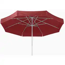 toom Baumarkt Schneider Marktschirm 'Jumbo' bordeaux Ø 400 cm Angebot