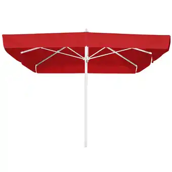 toom Baumarkt Schneider Marktschirm 'Quadro' rot 300 x 300 cm Angebot