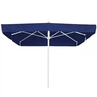 toom Baumarkt Schneider Marktschirm 'Quadro' blau 300 x 300 cm Angebot